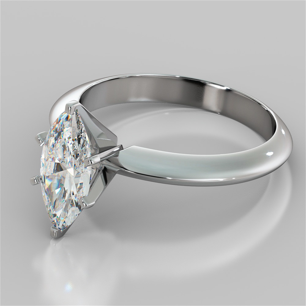 Marquise Cut 6-Prong Tiffany Style 